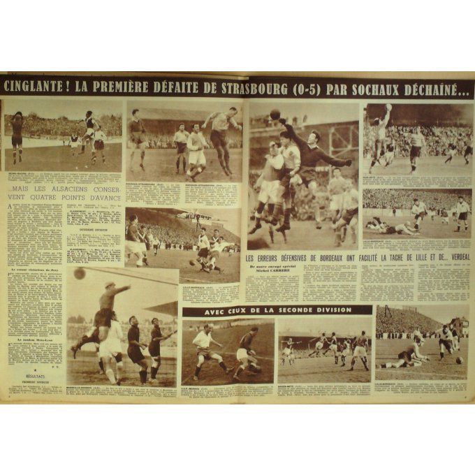 Miroir Sprint 1950 #  230 6 Nov Caulet Bahri Howard France/Belgique Arnaudeau