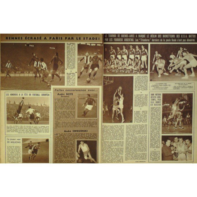 Miroir Sprint 1950 #  230 6 Nov Caulet Bahri Howard France/Belgique Arnaudeau