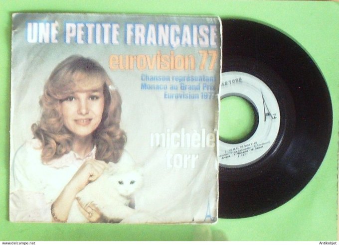 Torr Michèle 45T SP Une petite fille française 1977 Eurovision