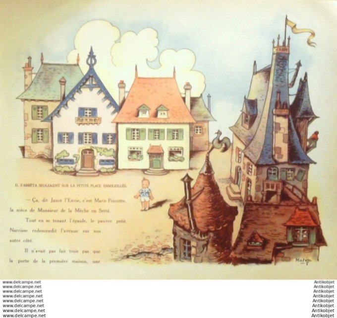 Narcisse et Farfouillet (Mateja La Harpe) Eo 1946