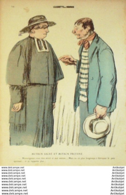 L'Assiette au beurre 1910 # 477 Les Mitons Flores Ricardo