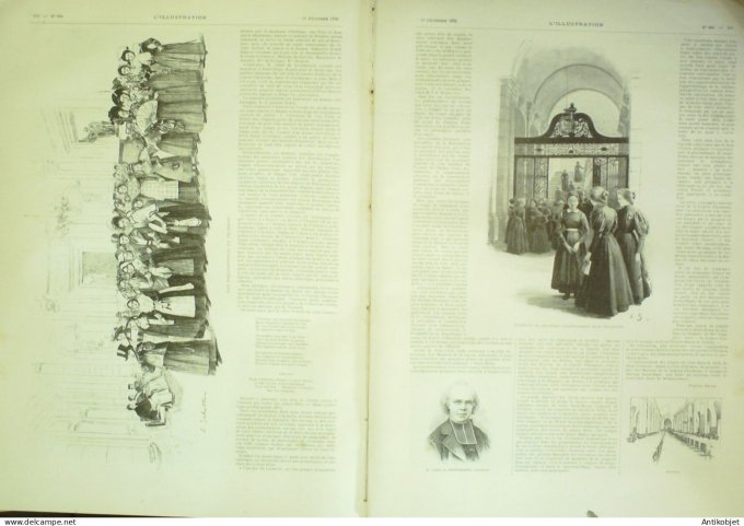 L'illustration 1896 n°2808 Anatole France Madagascar Ikopa St-Denis (93) Laos Pla-Sdam Khône Sarah B