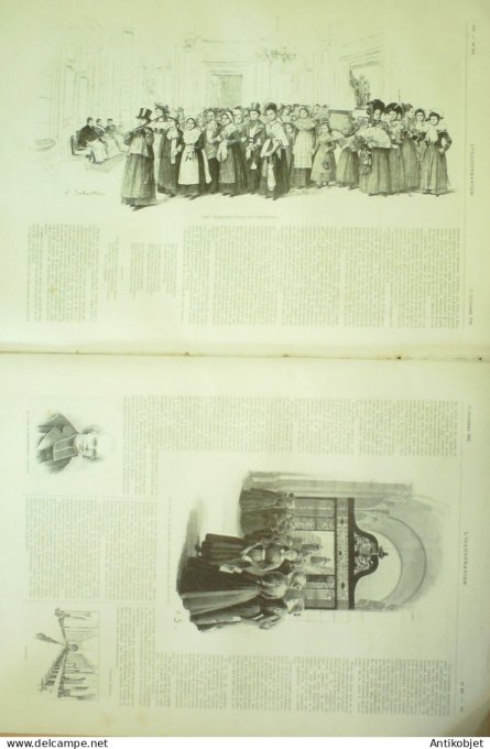 L'illustration 1896 n°2808 Anatole France Madagascar Ikopa St-Denis (93) Laos Pla-Sdam Khône Sarah B