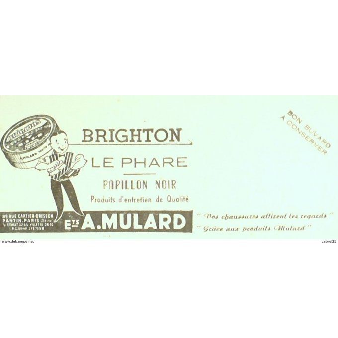 Buvard BRIGHTON Cirage