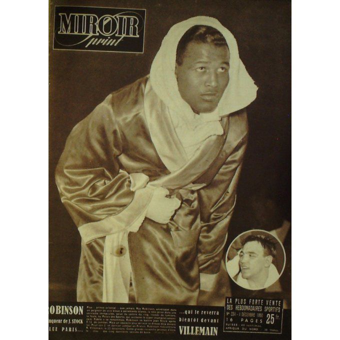 Miroir Sprint 1950 #  234 4 Déc Matteoli/Nizerhy Stock/Robinson/Famechon/Saddler/Ama