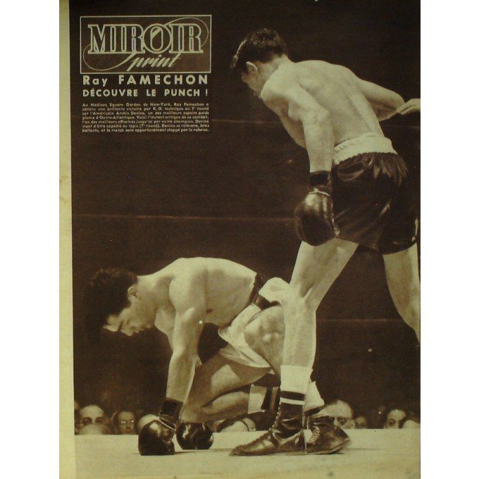 Miroir Sprint 1950 #  234 4 Déc Matteoli/Nizerhy Stock/Robinson/Famechon/Saddler/Ama