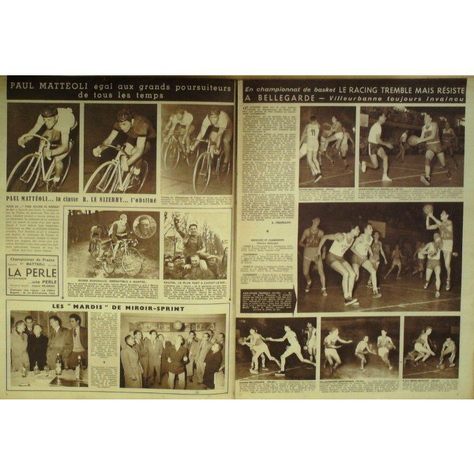 Miroir Sprint 1950 #  234 4 Déc Matteoli/Nizerhy Stock/Robinson/Famechon/Saddler/Ama