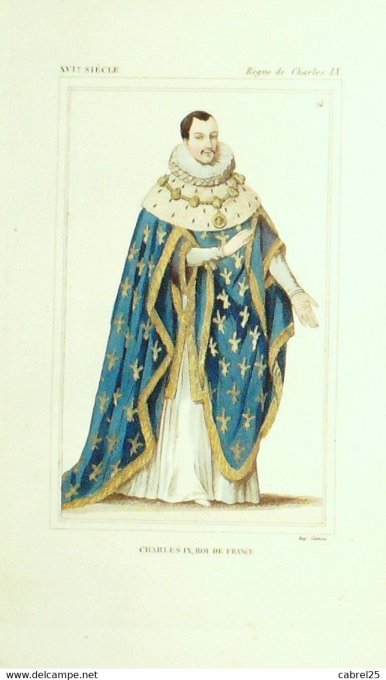 Charles Ix Roi De France 16ème 1852
