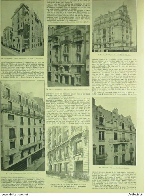 Soleil du Dimanche 1899 n°17 Garde Républicaine New York hôtel Windsor