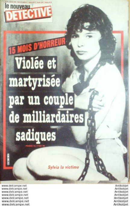 Détective 1985 # 125 Epinay/Seine Nanterre La Celle-st-Cloud Douai Périgueux Nice