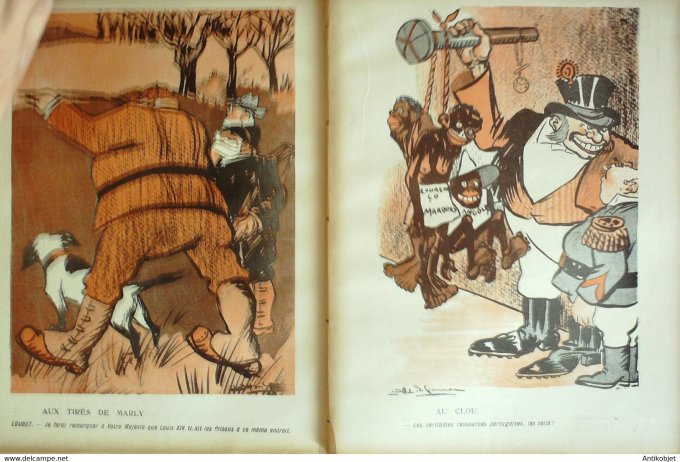 L'Assiette au beurre 1905 # 243 Carlos à Paris Camara