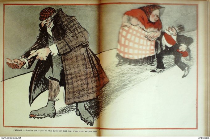 L'Assiette au beurre 1905 # 243 Carlos à Paris Camara