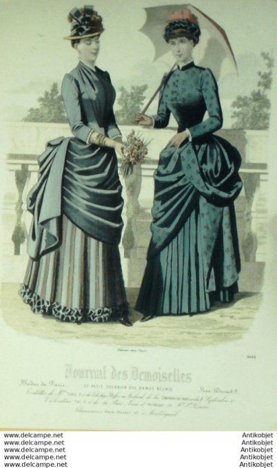 Journal de Demoiselles 1884 # 4465 (Maison Turle)