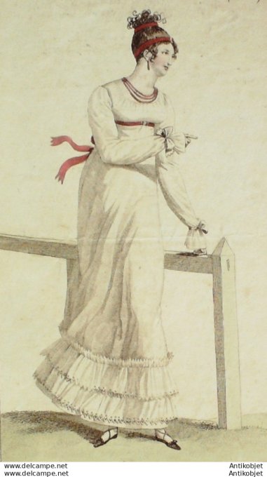 Costume Parisien 1813 # 1316 Robe à la vierge