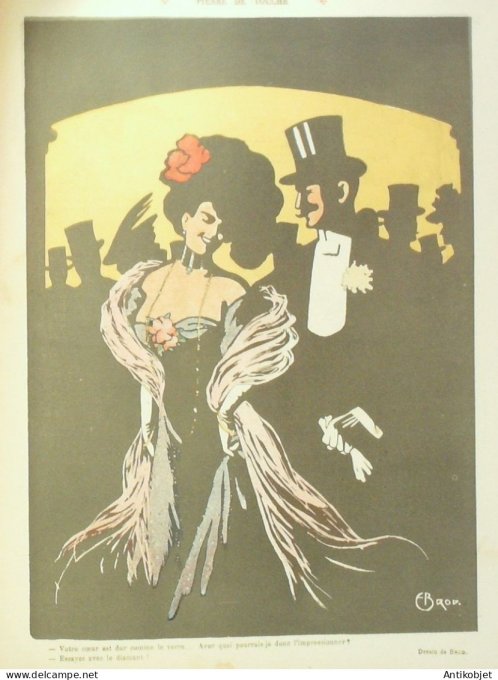 Le Rire 1907-10-26 # 247 Journal humoristique Ed.Originale Pierre de Touche