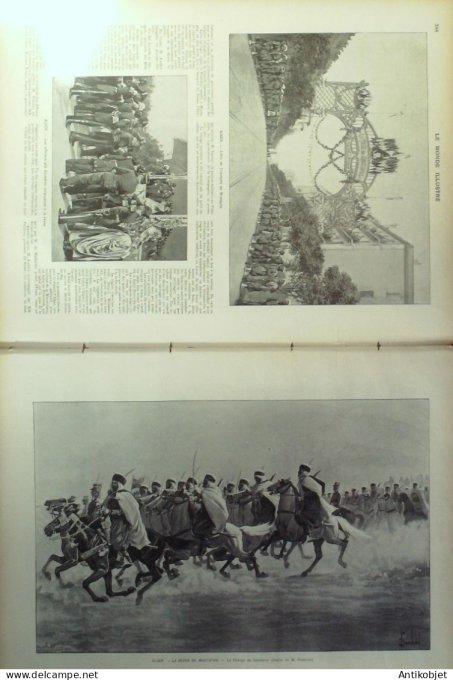 Le Monde illustré 1903 n°2404 Alger Oran Marseille (13) Tunisie Monastir Chine Princes Tching & Youn