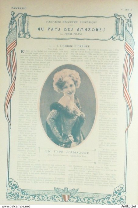 Fantasio 474 1926 Boucher Binder Harry Isnard Dresa Vallee