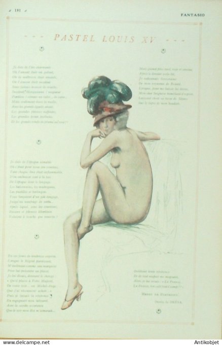 Fantasio 474 1926 Boucher Binder Harry Isnard Dresa Vallee