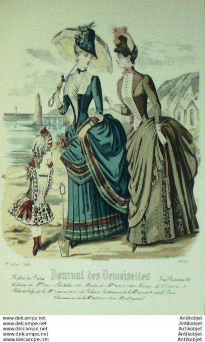 Journal de Demoiselles 1886 # 4579 (Maison Vidal)  maritime