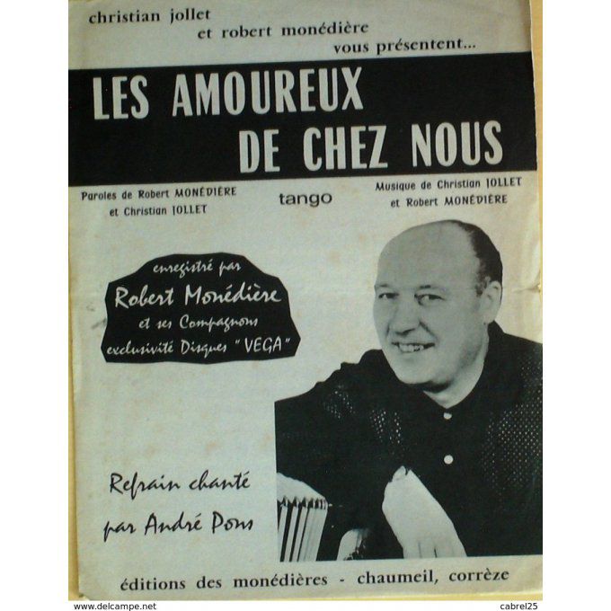 MONEDIERE ROBERT-LES AMOUREUX DE CHEZ NOUS-1966
