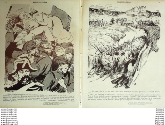 L'Assiette au beurre 1908 # 410 Les bonnes paroles du camarade Briand Delannoy