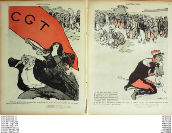 L'Assiette au beurre 1908 # 410 Les bonnes paroles du camarade Briand Delannoy