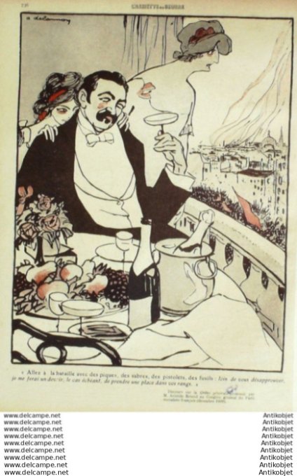 L'Assiette au beurre 1908 # 410 Les bonnes paroles du camarade Briand Delannoy