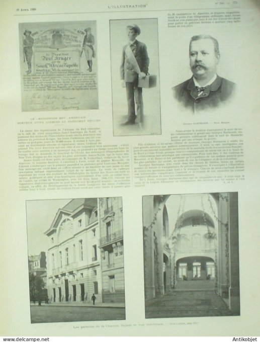 L'illustration 1900 n°2983 Afrique-Sud Transvaal Ladysmith A.Falguière Roma Année Sainte pélerinage