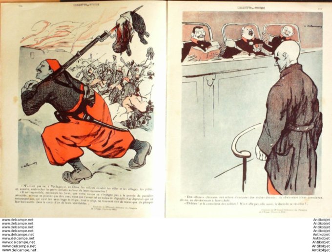 L'Assiette au beurre 1908 # 410 Les bonnes paroles du camarade Briand Delannoy