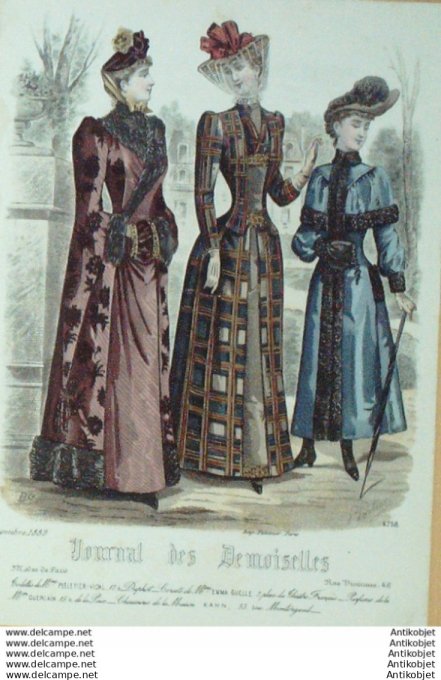Journal de Demoiselles 1889 # 4758 (Maison Pelletier-Vidal)