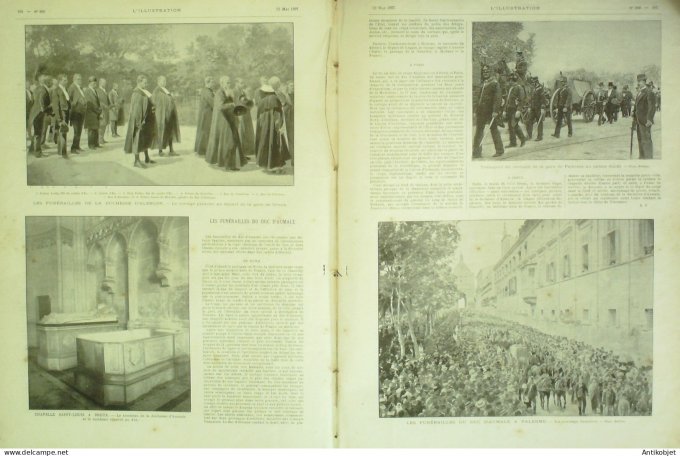 L'illustration 1897 n°2830 Grèce Vélestino Mélouna Dreux (28) Italie Palerme Urville (10)