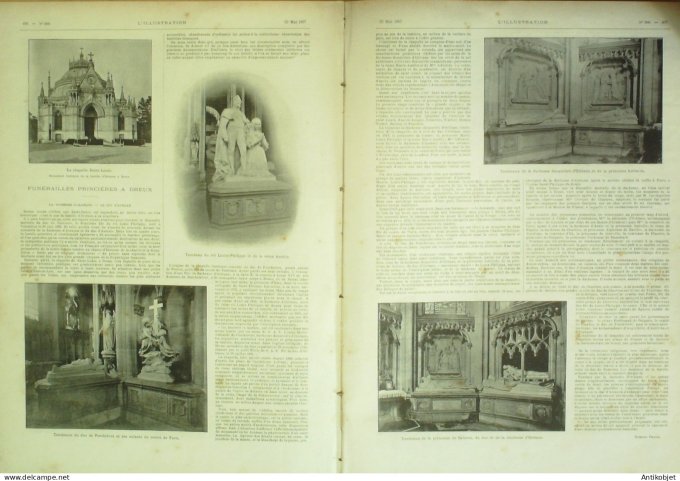 L'illustration 1897 n°2830 Grèce Vélestino Mélouna Dreux (28) Italie Palerme Urville (10)