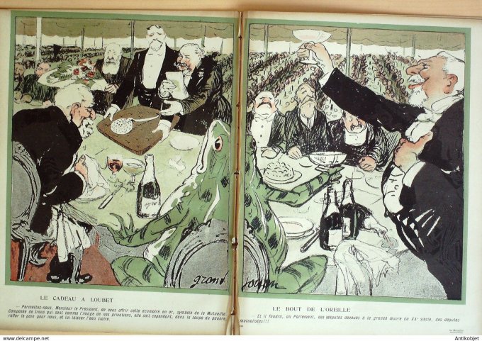 L'Assiette au beurre 1905 # 240 La Mutualité Grandjouan Delannoy