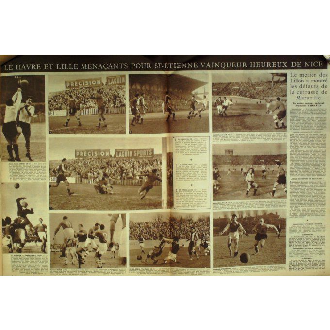 Miroir Sprint 1951 #  239 8 Jan Lognay Louis Baour Perrot Samuelson Ulrich Joe Louis