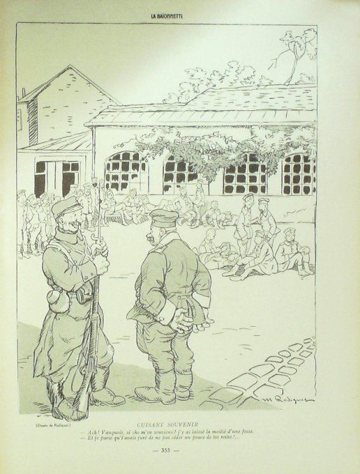 La Baionnette 1915 n°023 (Nos prisonniers) HUARD HAUTOT ARMENGOL TINESSE