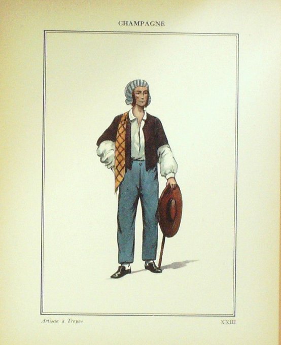 Grand-Est Champagne Troyes Artisan 1920