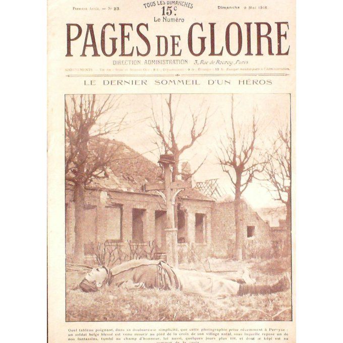 Pages de gloire 1915 n°23 CASSEL ITALIE PRZEMYSL