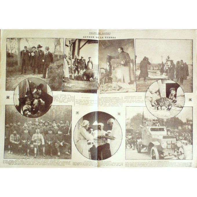 Pages de gloire 1915 n°23 CASSEL ITALIE PRZEMYSL