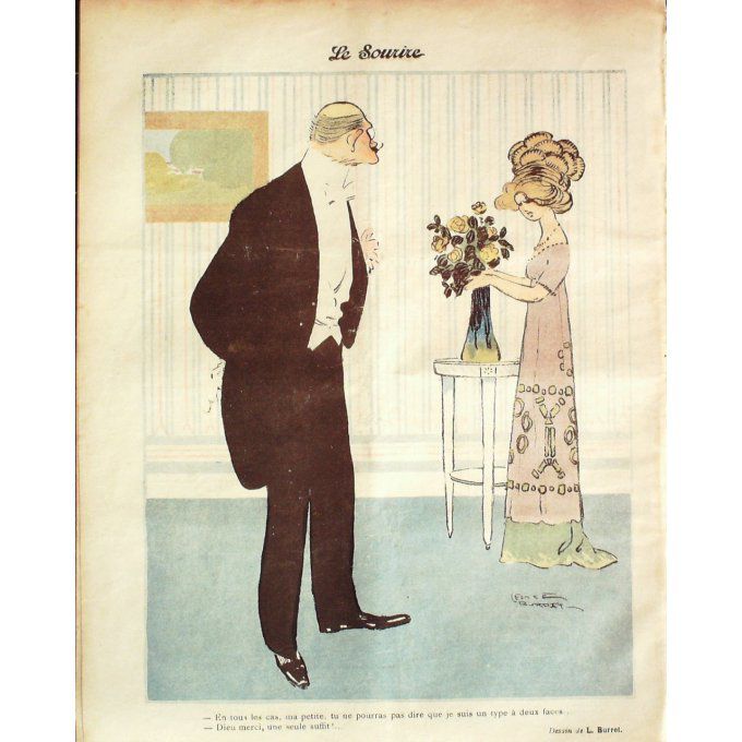 Le Sourire 1912 n°023 CAPY BURRET HERMANN HEMARD TRUCHET QUINT PAVIS