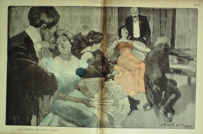 L'Assiette au beurre 1901 #  23 Dominus Vobiscum Braun Norville Ostoya
