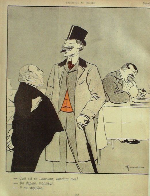L'Assiette au beurre 1901 #  23 Dominus Vobiscum Braun Norville Ostoya