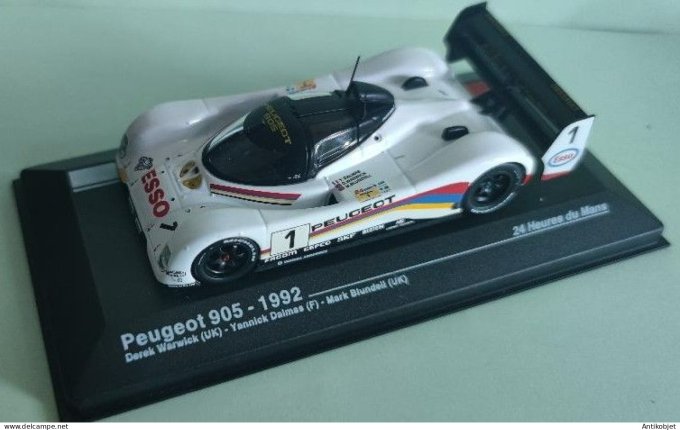 Peugeot 905 # 1 Le Mans 1992 IXO 1/43