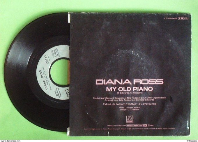 Ross Diana 45T SP My Old piano 1980 (Juke Box)