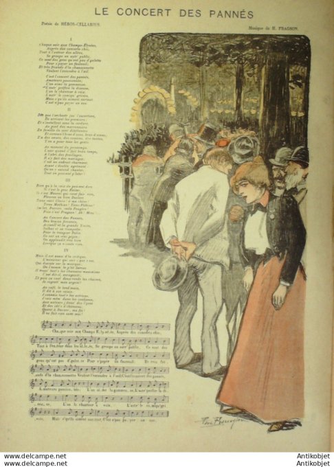 Gil Blas 1897 n°40 Marcel PREVOST Henry FRAGSON HEROS CELLARIUS François de NION