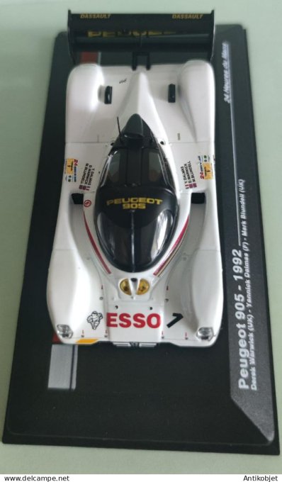 Peugeot 905 # 1 Le Mans 1992 IXO 1/43