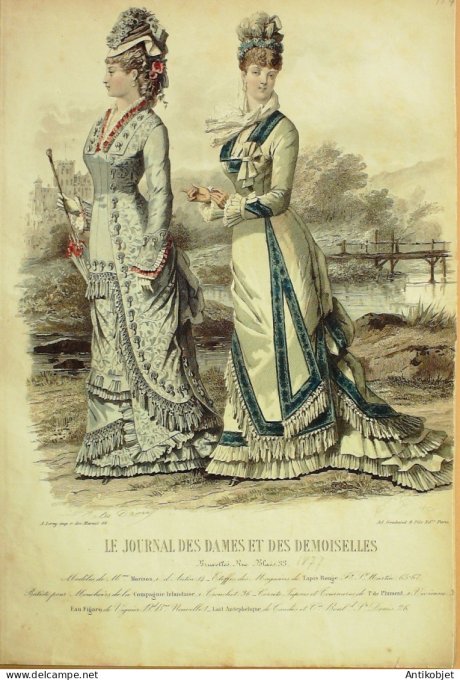 Journal des Dames Demoiselles 1875 # 1420 (Maison Morison)