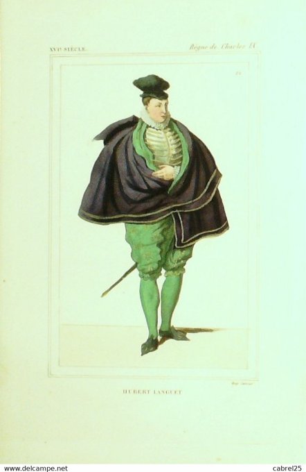 Languet HubertCharles Ix 16ème 1852