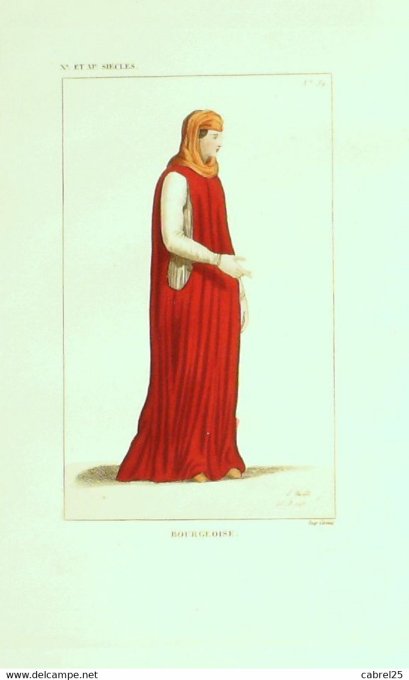 Portrait Bourgeoise 10ème 1852