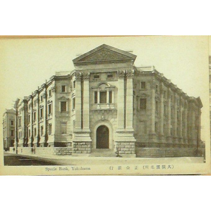 Cpa Japon Yokohama Bank 1906