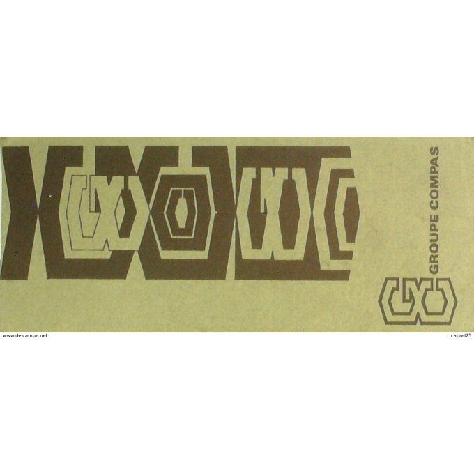 Buvard COMPAS GROUPE